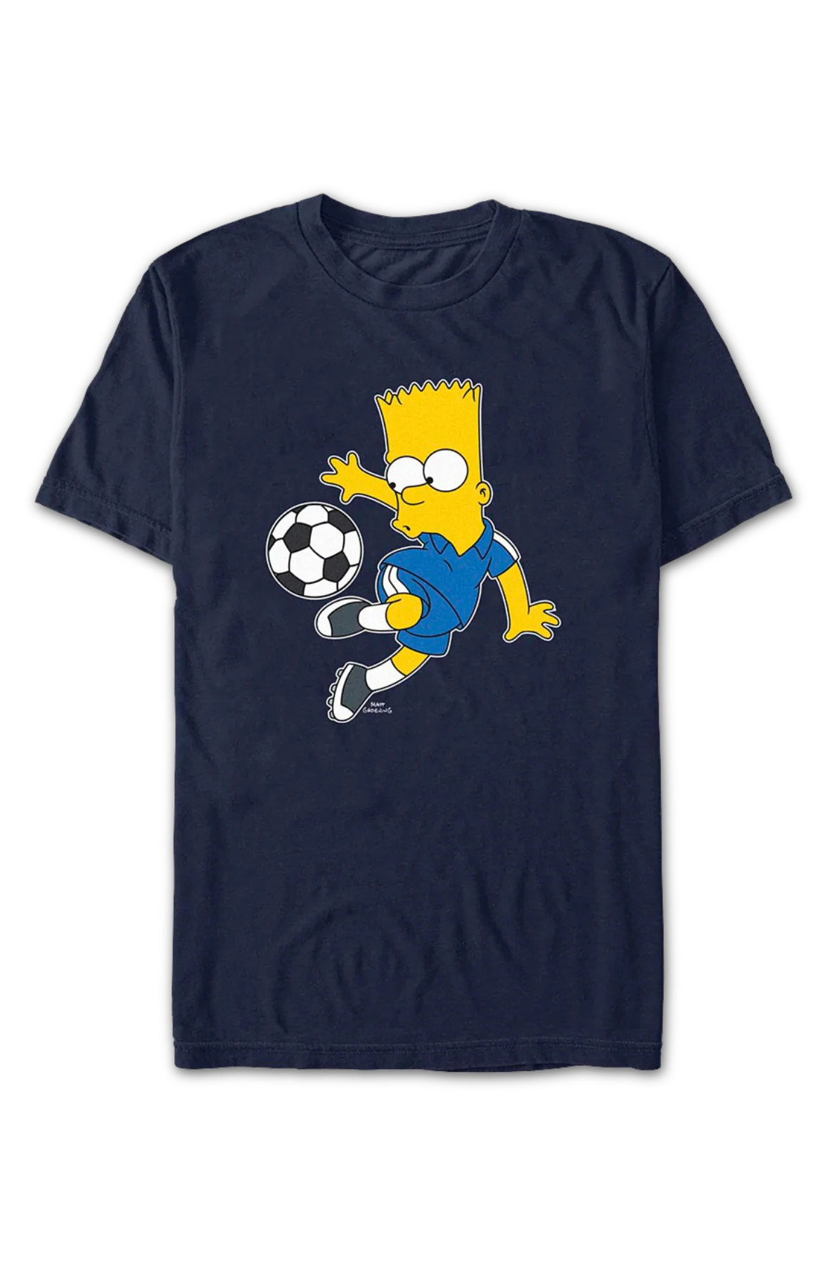 Bart Soccer Simpsons T-Shirt - Image 2
