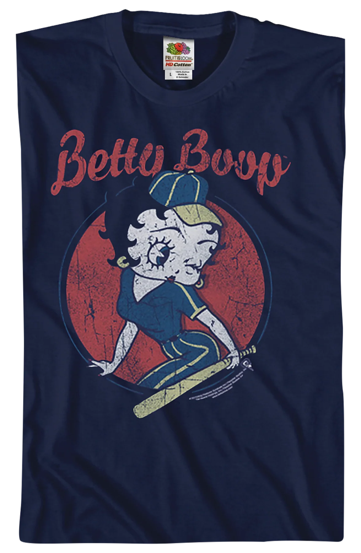 Baseball Betty Boop T-Shirt - Image 2