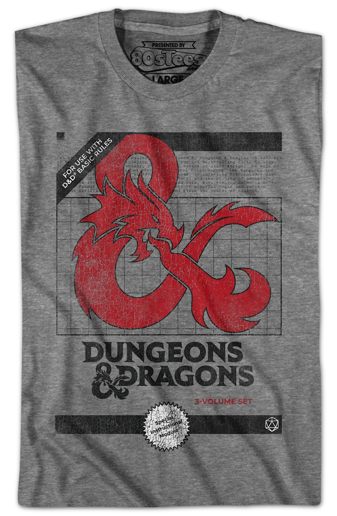 Basic Rules Dungeons & Dragons T-Shirt - Image 2
