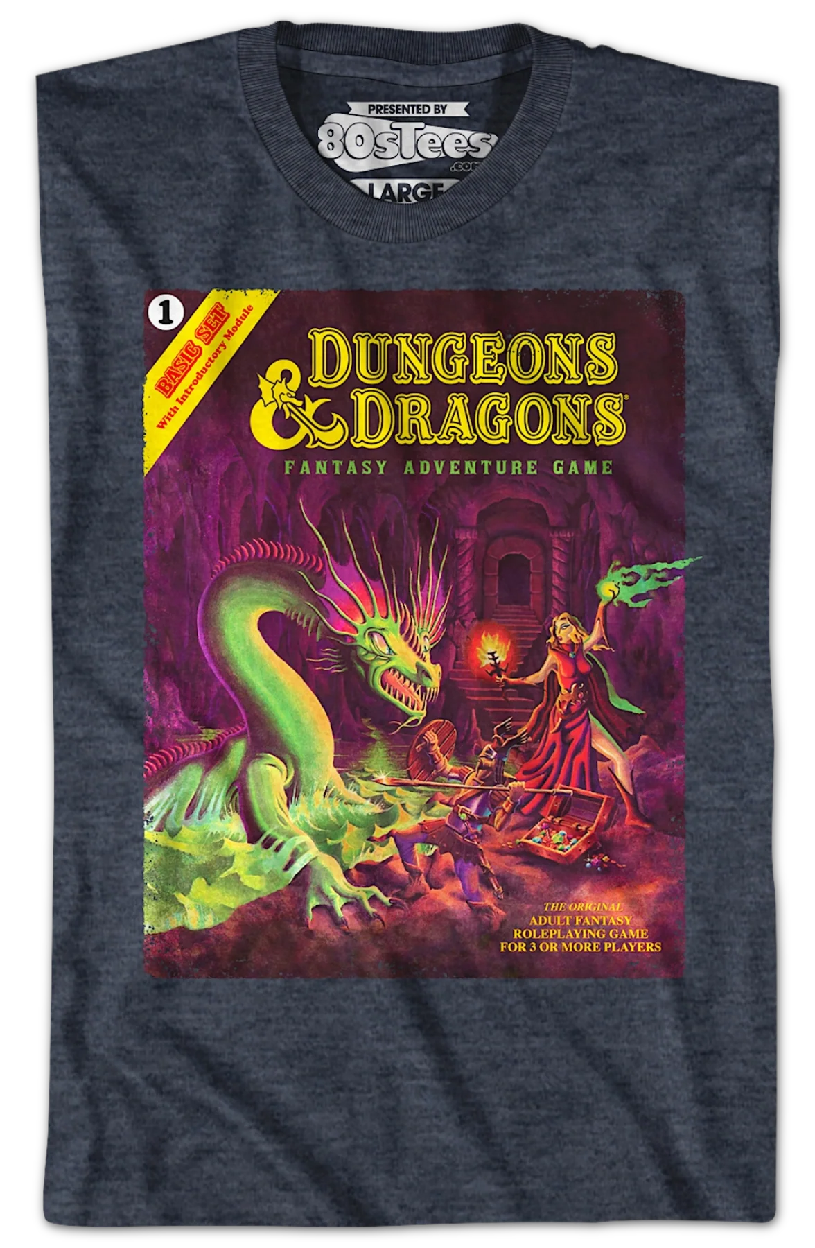 Basic Set Introductory Module Dungeons & Dragons T-Shirt - Image 2