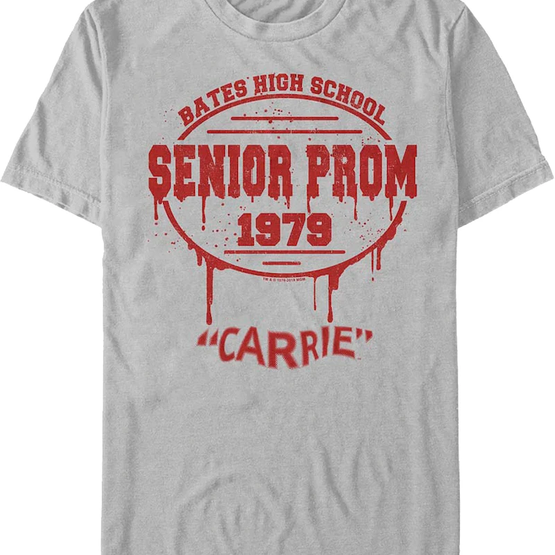 Bates High School Senior Prom Carrie T-Shirt