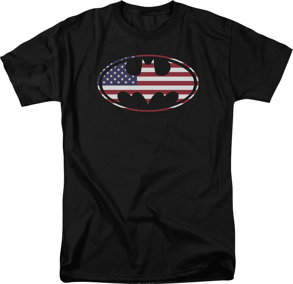 Batman American Logo DC Comics T-Shirt