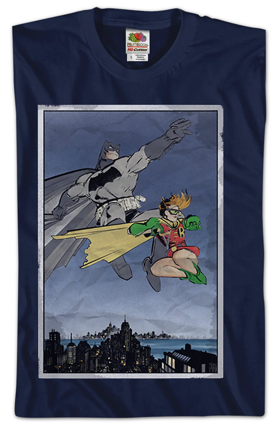 Batman and Robin The Dark Knight Returns T-Shirt - Image 2