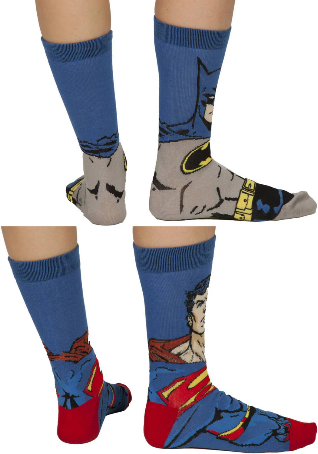 Batman and Superman Socks - Image 2