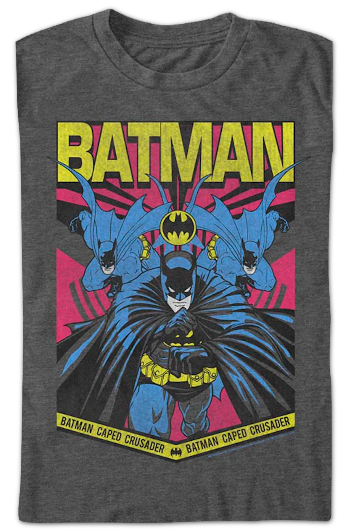 Batman Caped Crusader Collage DC Comics T-Shirt - Image 2