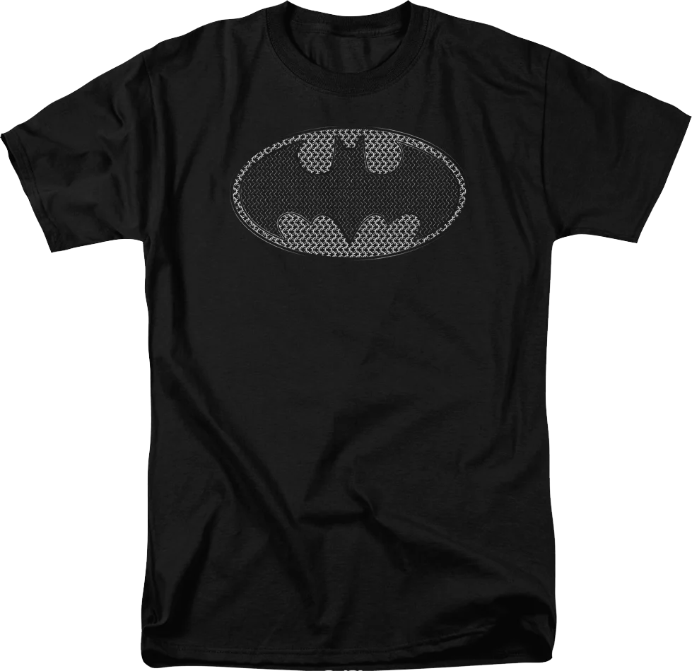 Batman Chain Link Logo DC Comics T-Shirt