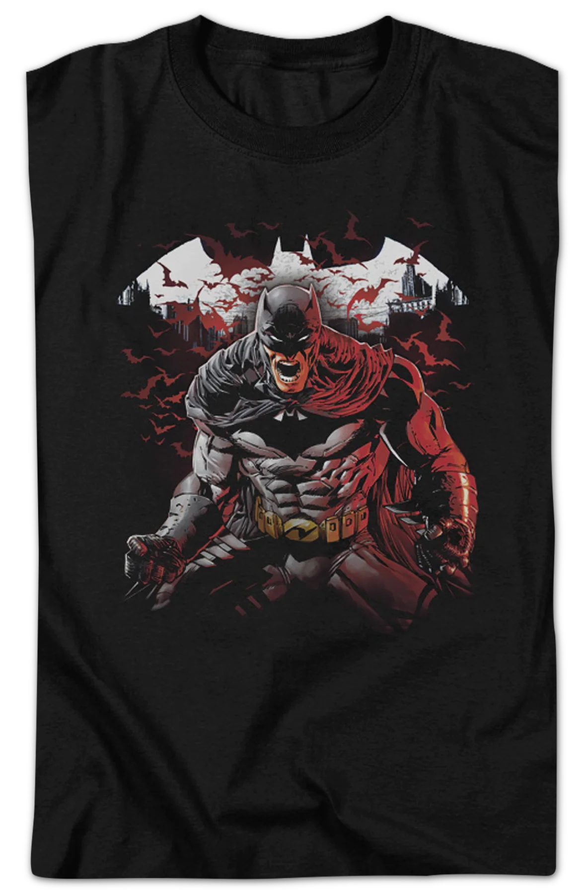 Batman Dark Knight Rage DC Comics T-Shirt - Image 2