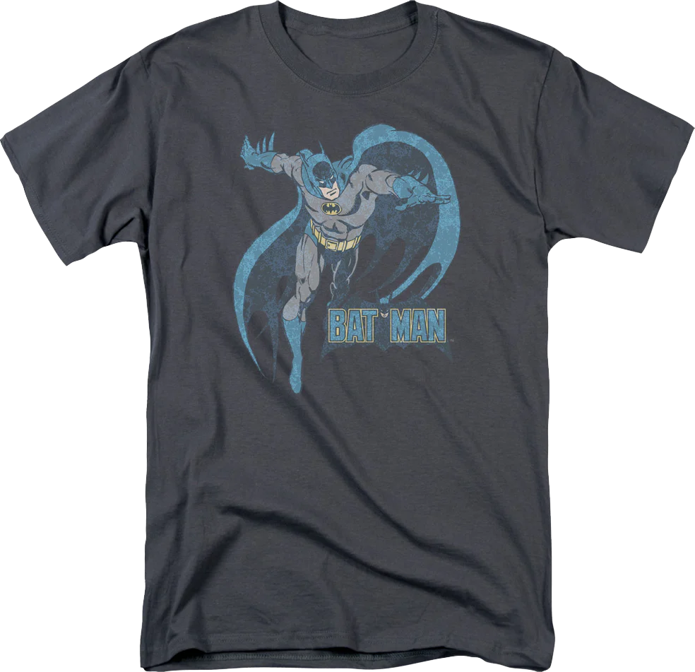 Batman Distressed Crusader DC Comics T-Shirt