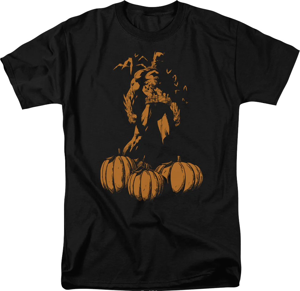 Batman Halloween Pumpkin Patch DC Comics T-Shirt