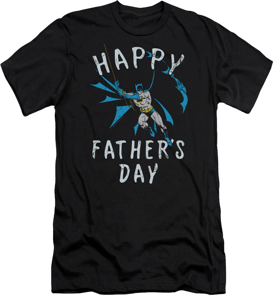 Batman Happy Father's Day DC Comics T-Shirt