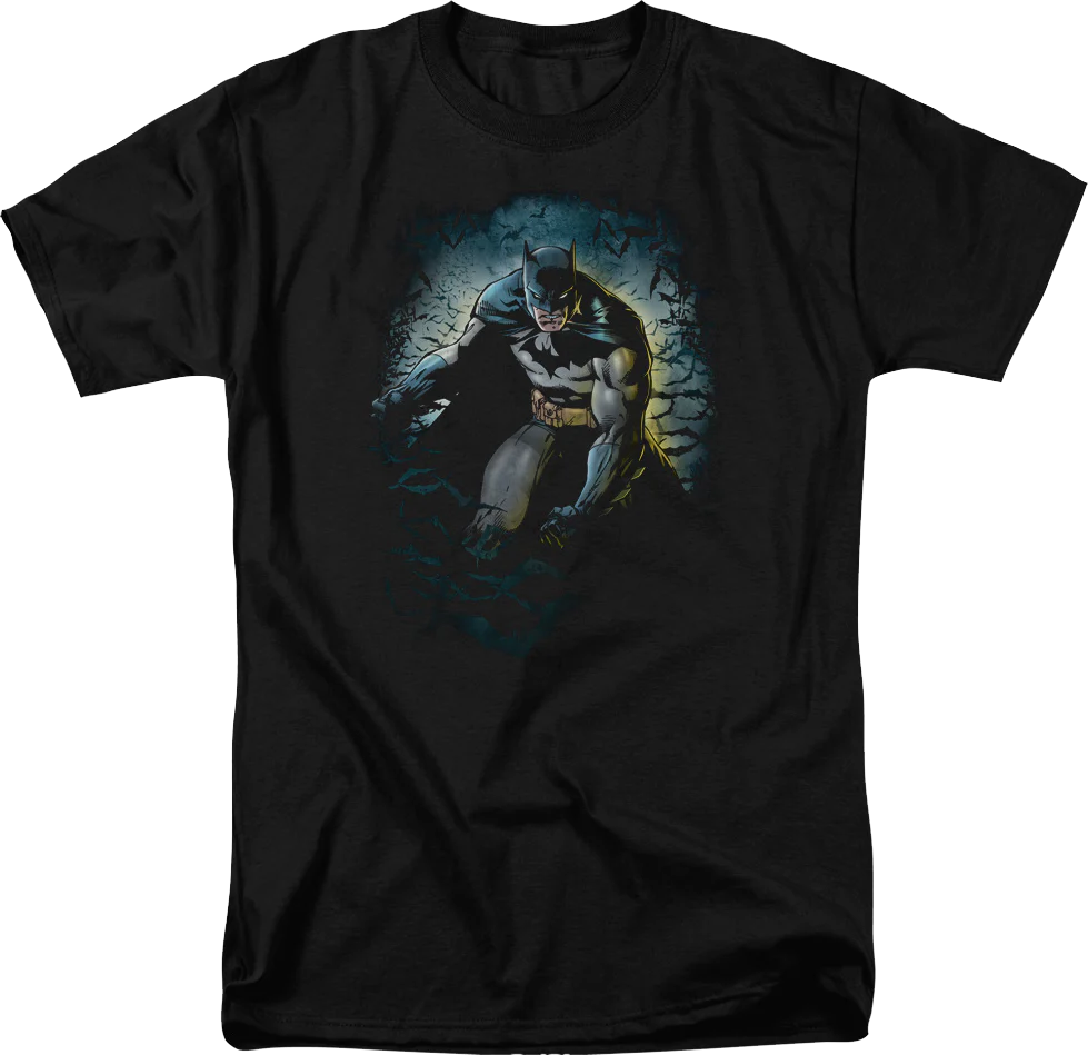 Batman In The Batcave DC Comics T-Shirt