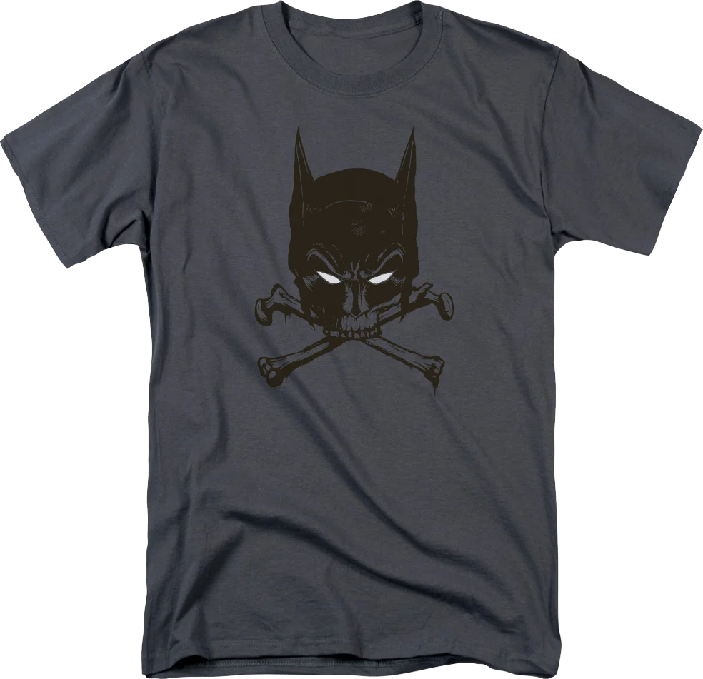 Batman Mask And Crossbones DC Comics T-Shirt