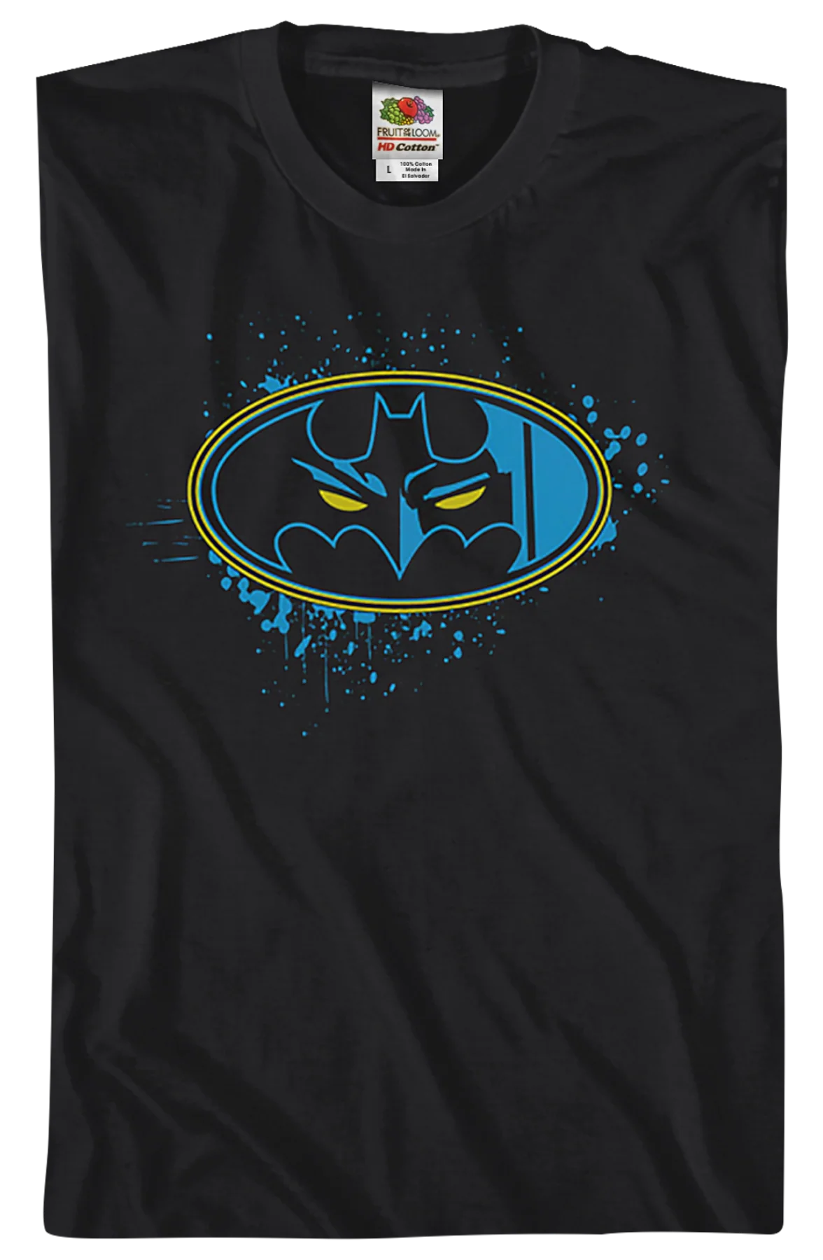 Batman Mask Logo DC Comics T-Shirt - Image 2