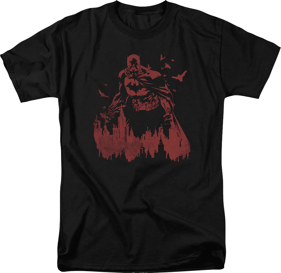 Batman Red Paint DC Comics T-Shirt