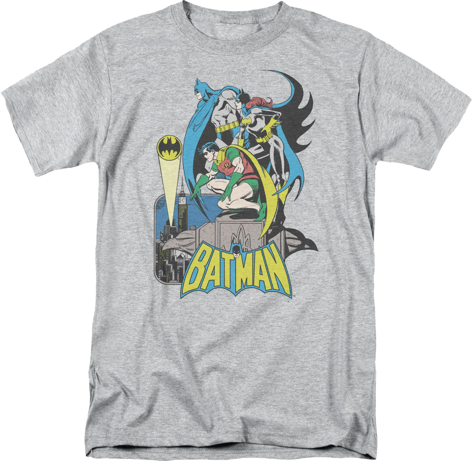 Batman Robin Batgirl Triple Threat DC Comics T-Shirt