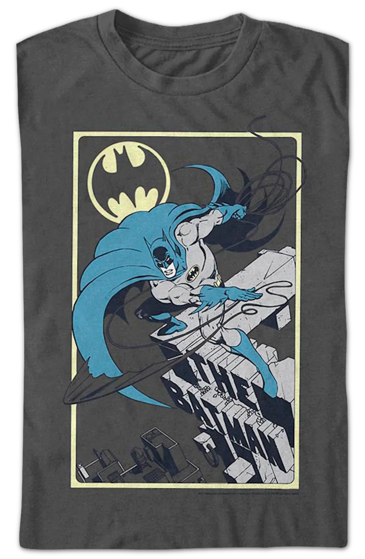 Batman Rooftop Batarang DC Comics T-Shirt - Image 2