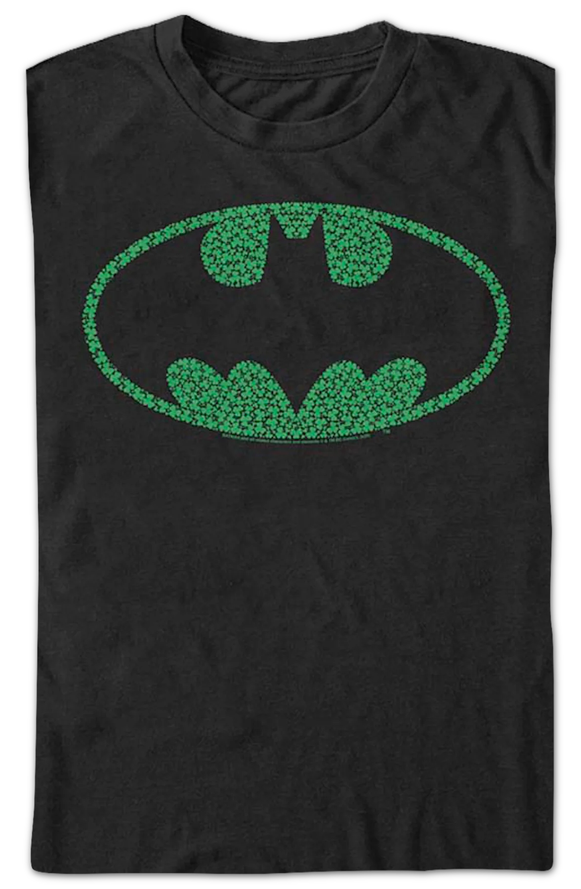Batman Shamrock Bat Symbol DC Comics T-Shirt - Image 2