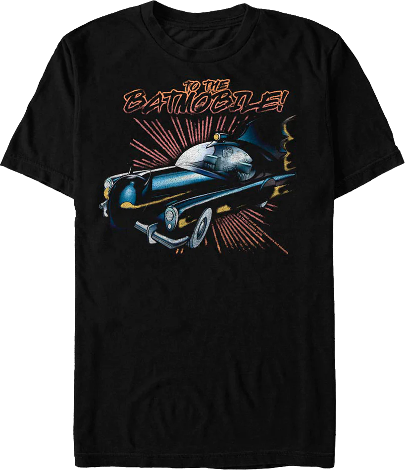 Batman To The Batmobile DC Comics T-Shirt