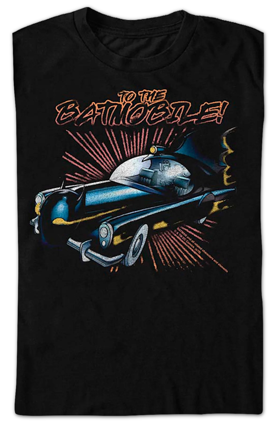 Batman To The Batmobile DC Comics T-Shirt - Image 2