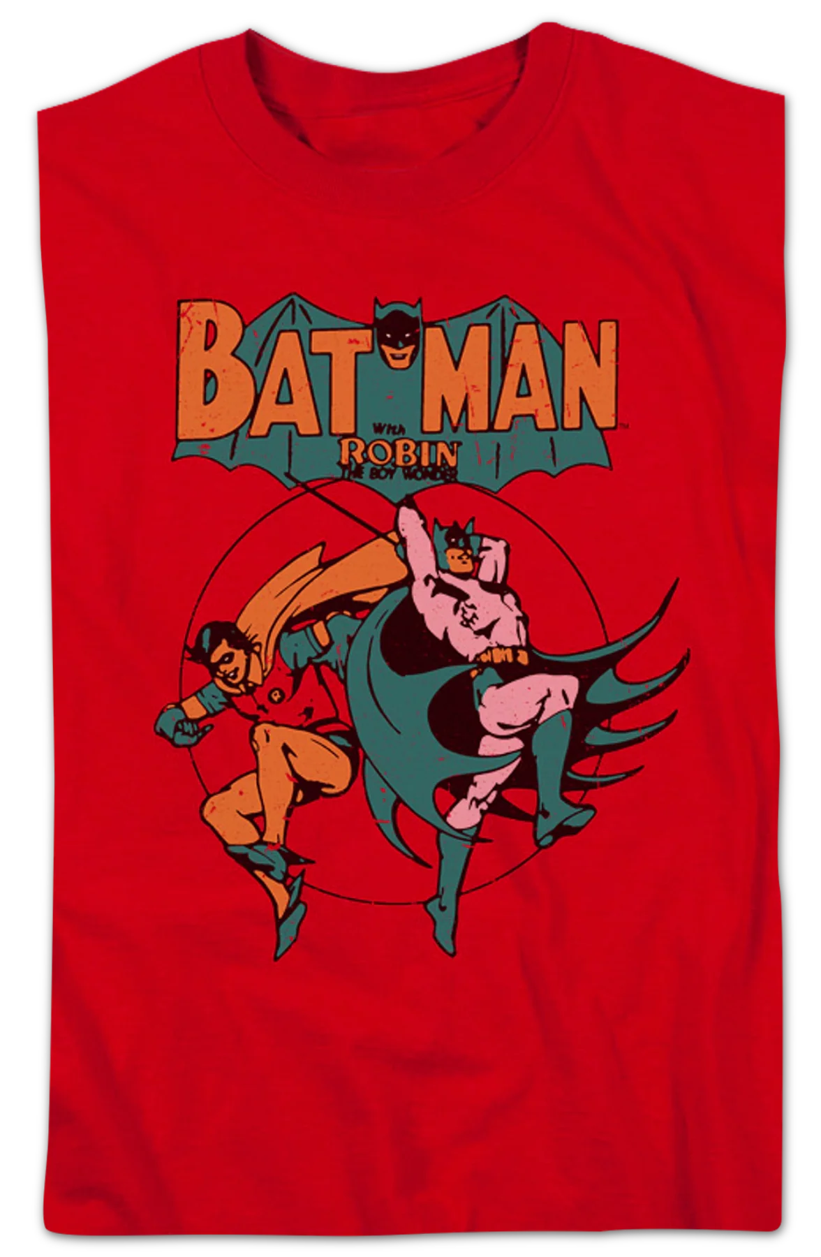 Batman With Robin DC Comics T-Shirt - Image 2