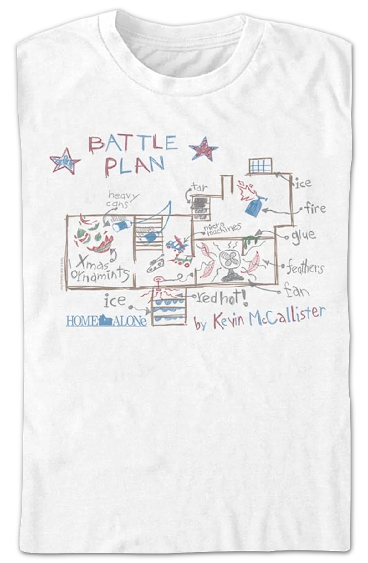 Battle Plan Home Alone T-Shirt - Image 2