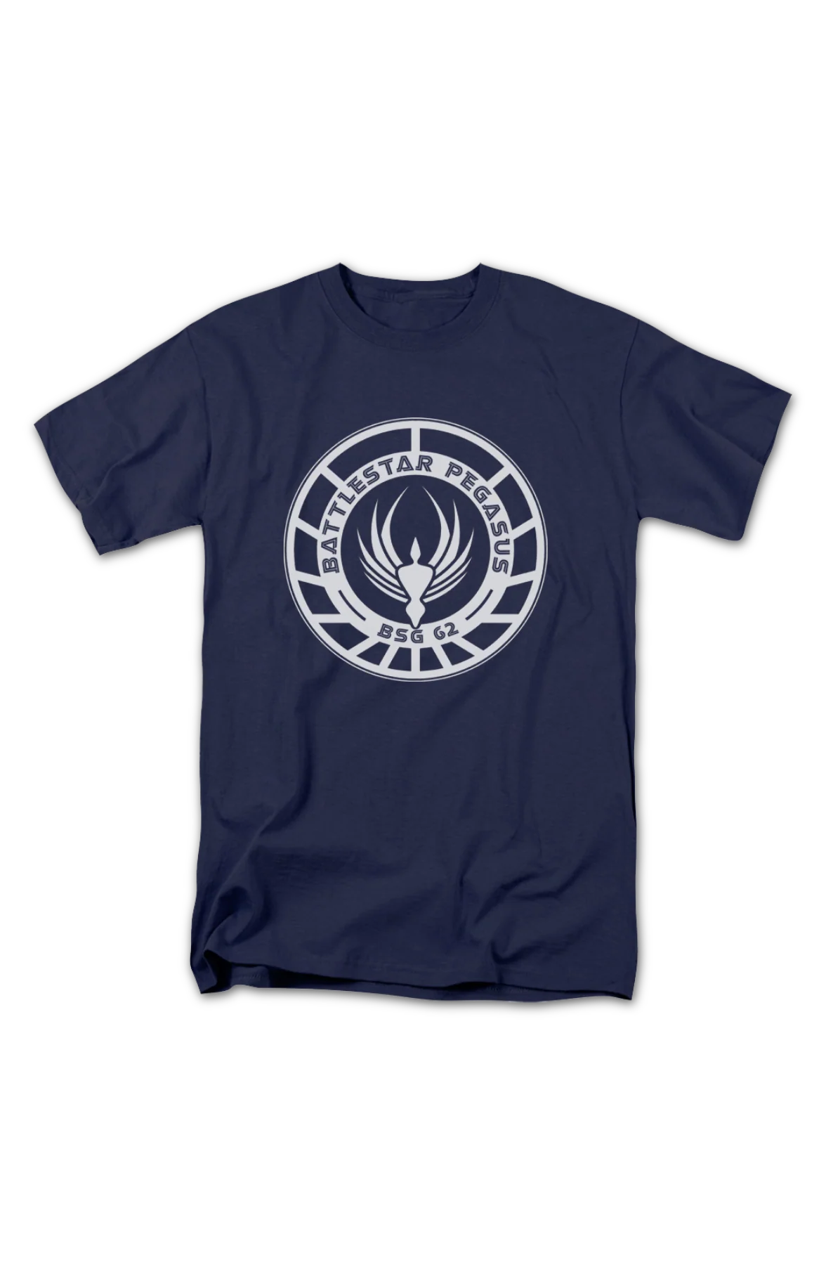 Battlestar Pegasus Badge Battlestar Galactica T-Shirt - Image 2