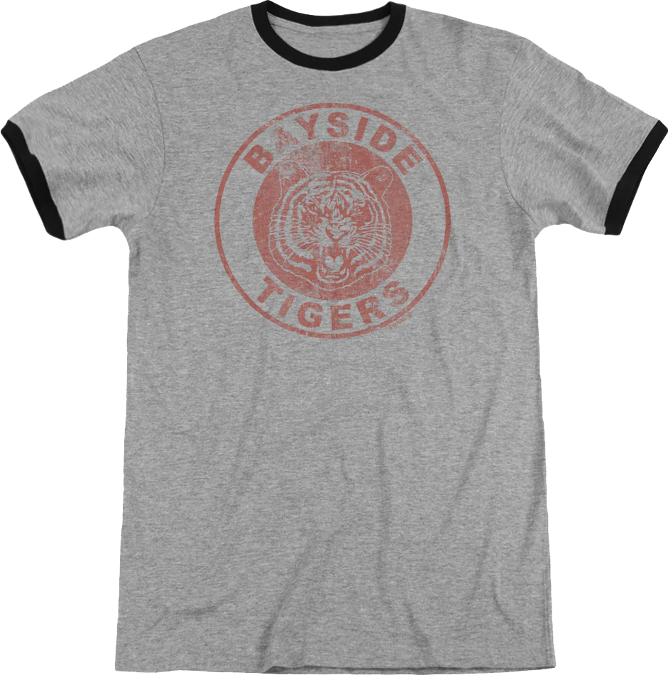Bayside Tigers Saved By The Bell Ringer Shirt