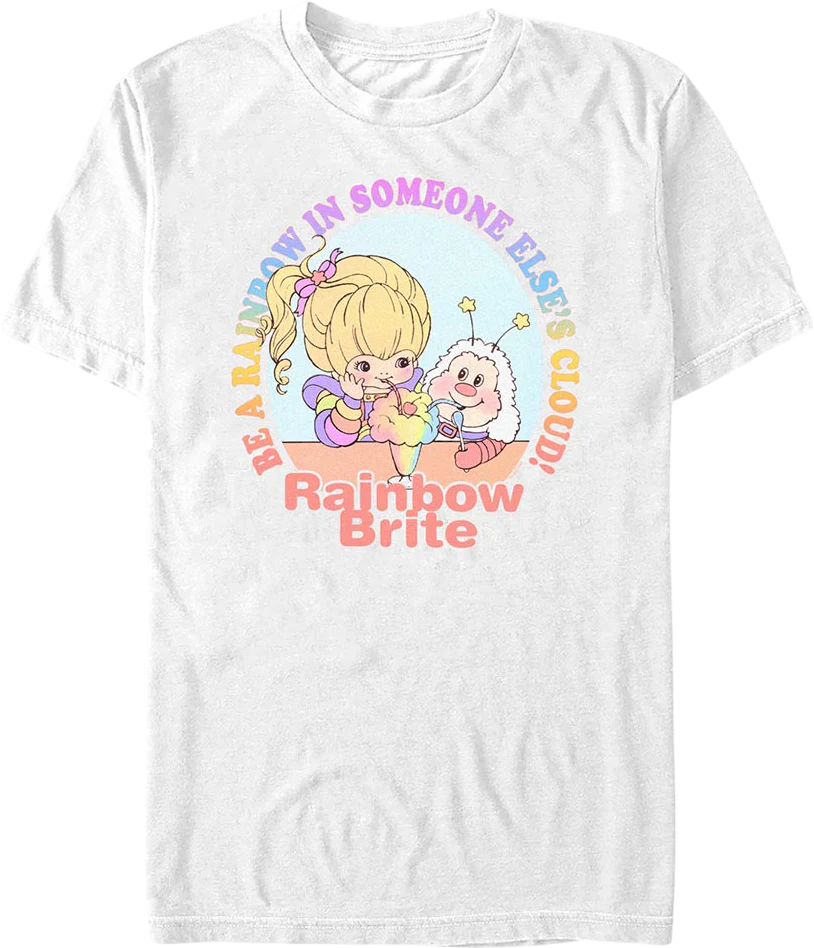 Be A Rainbow In Someone Else's Cloud Rainbow Brite T-Shirt