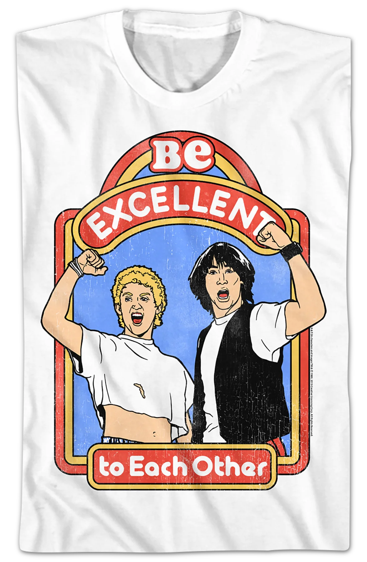 Be Excellent to Each Other Bill and Ted's Excellent Adventure T-Shirt - Image 2