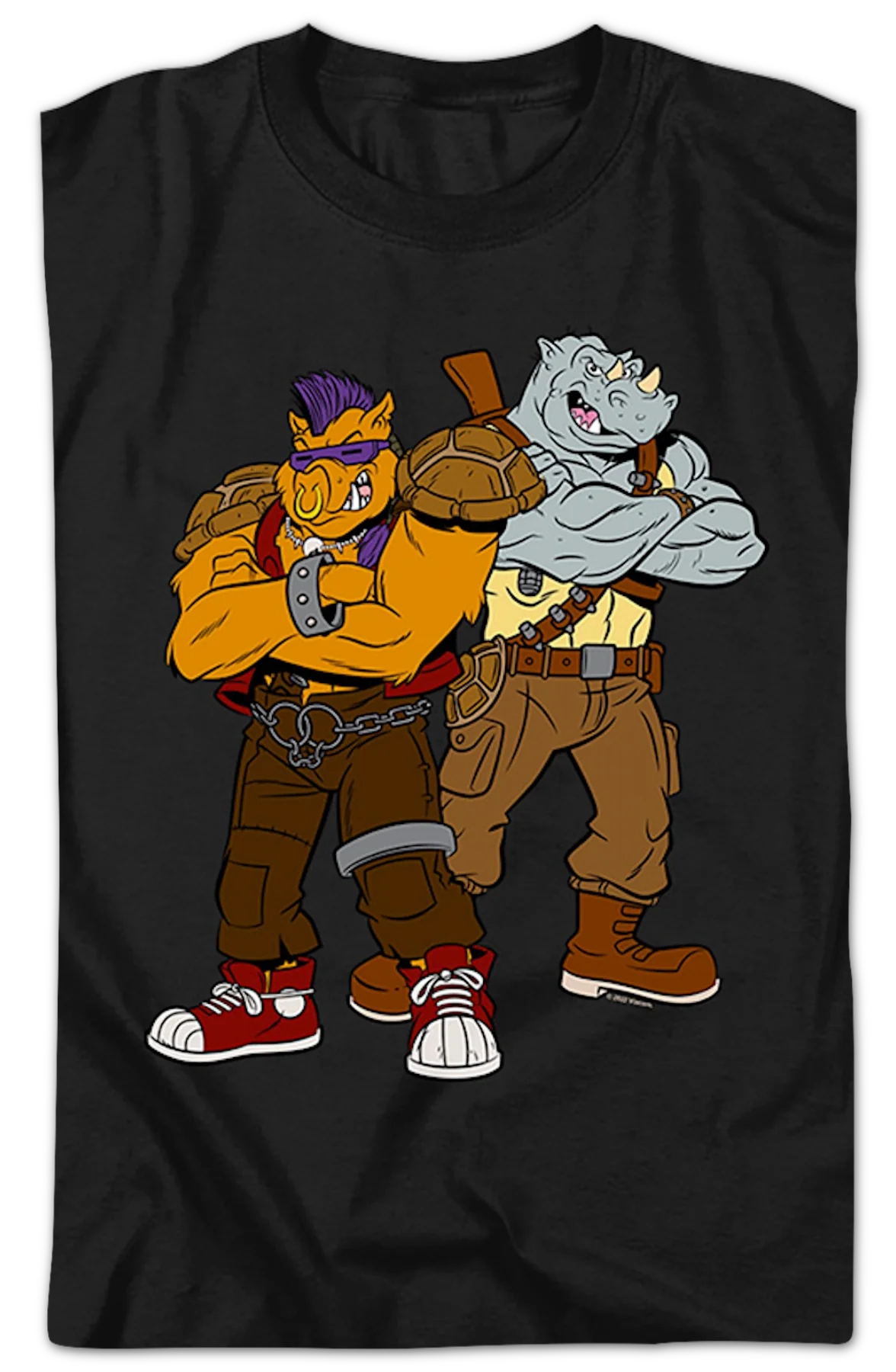 Bebop And Rocksteady Teenage Mutant Ninja Turtles T-Shirt - Image 2