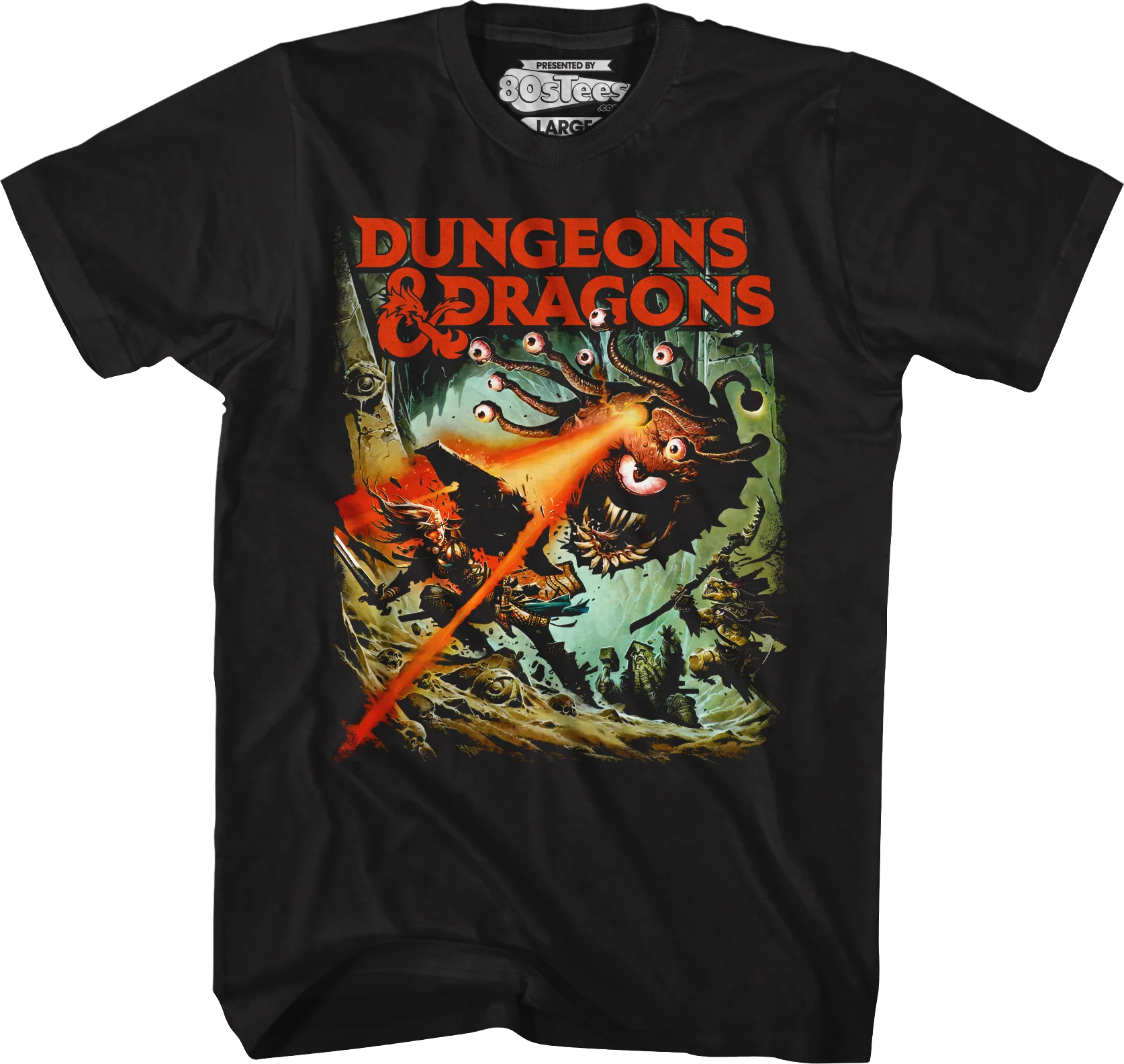 Beholder Battle Dungeons & Dragons T-Shirt