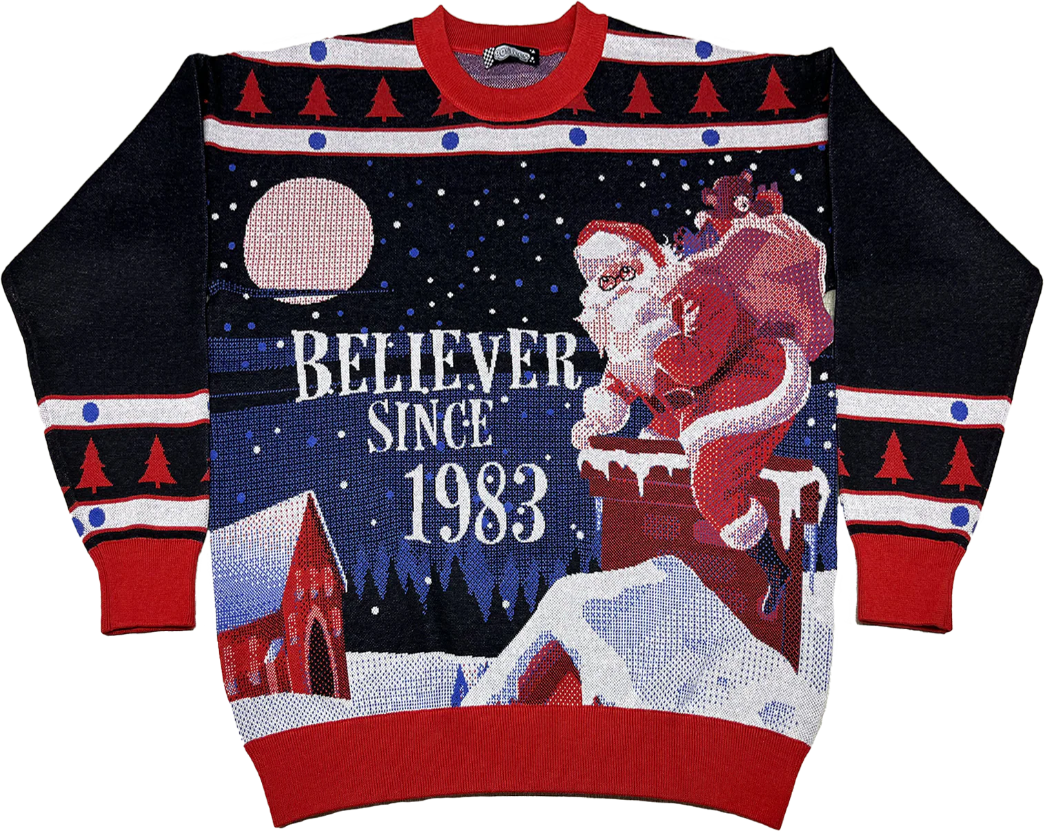 Believer Since 1983 Knitted Christmas Sweater