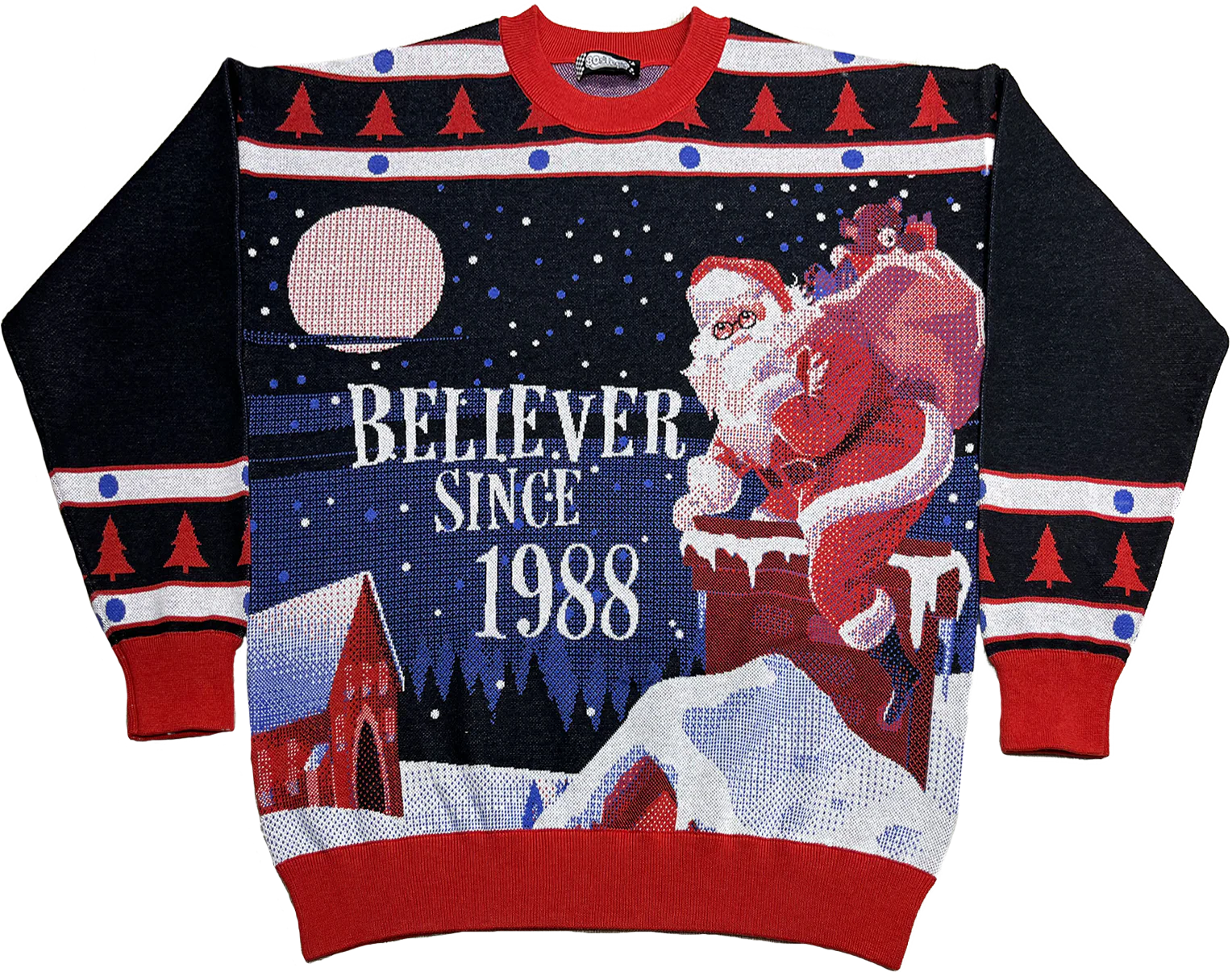 Believer Since 1988 Knitted Christmas Sweater