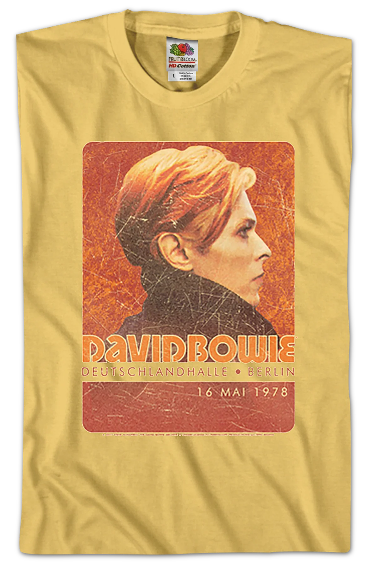 Berlin Poster David Bowie T-Shirt - Image 2