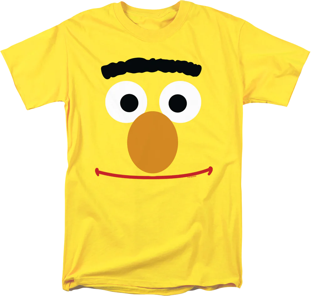 Bert Face Sesame Street T-Shirt