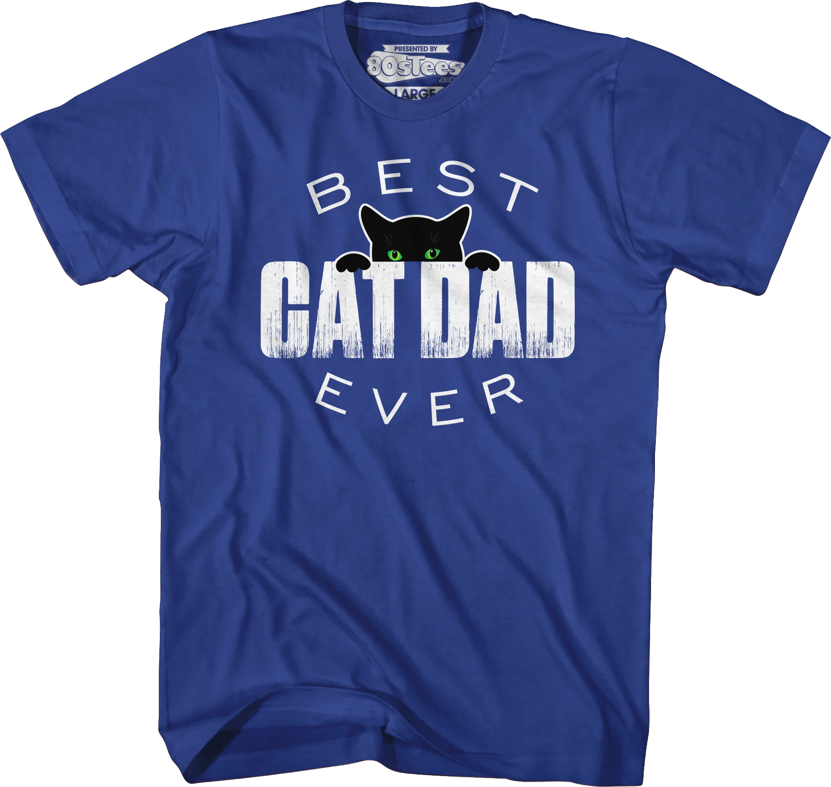 Best Cat Dad Ever T-Shirt - Image 4