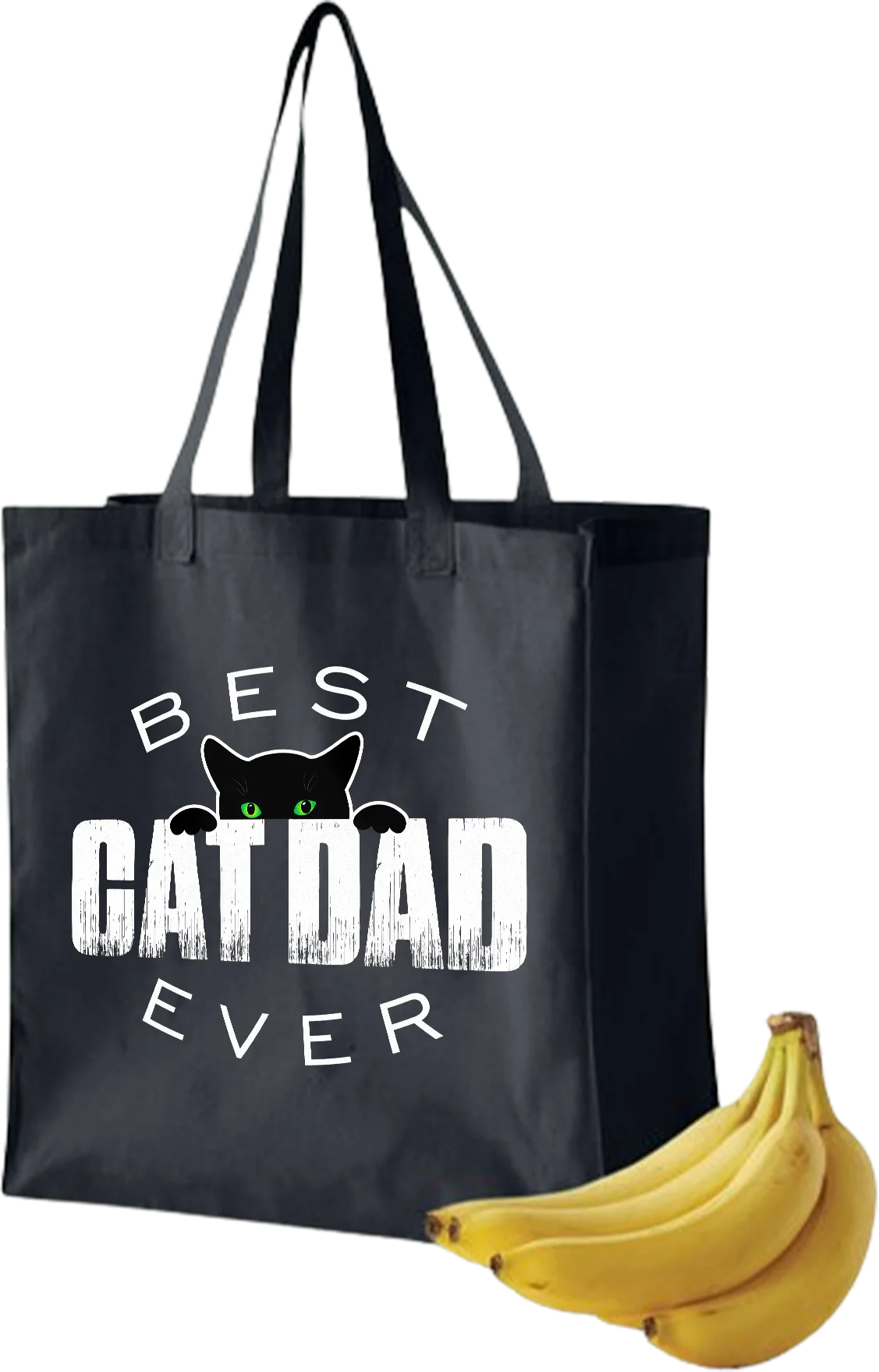 Best Cat Dad Ever Tote Bag