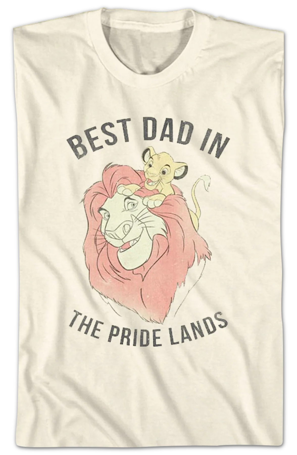 Best Dad In The Pride Lands Lion King Disney T-Shirt - Image 2