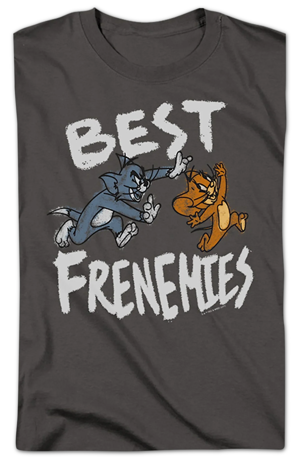 Best Frenemies Tom And Jerry T-Shirt - Image 2