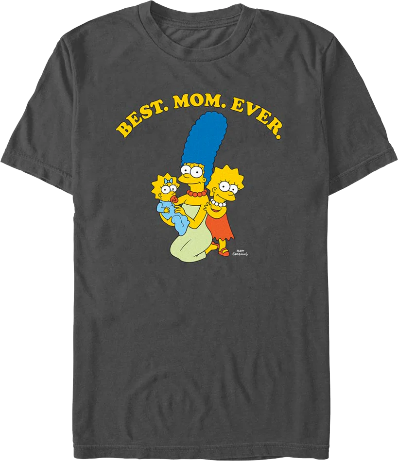 Best Mom Ever Simpsons T-Shirt
