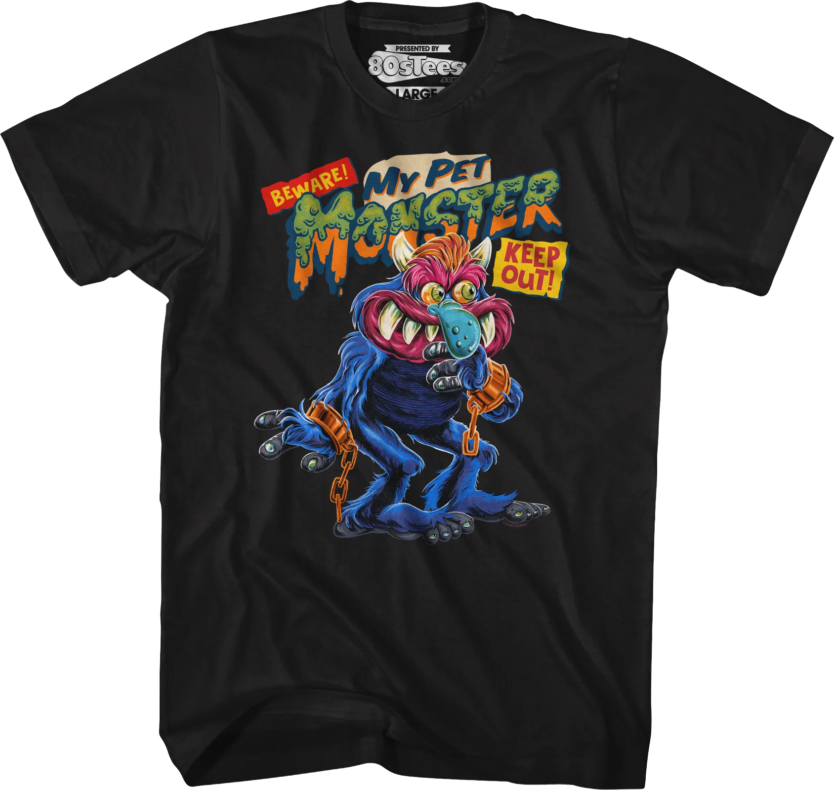 Beware My Pet Monster T-Shirt