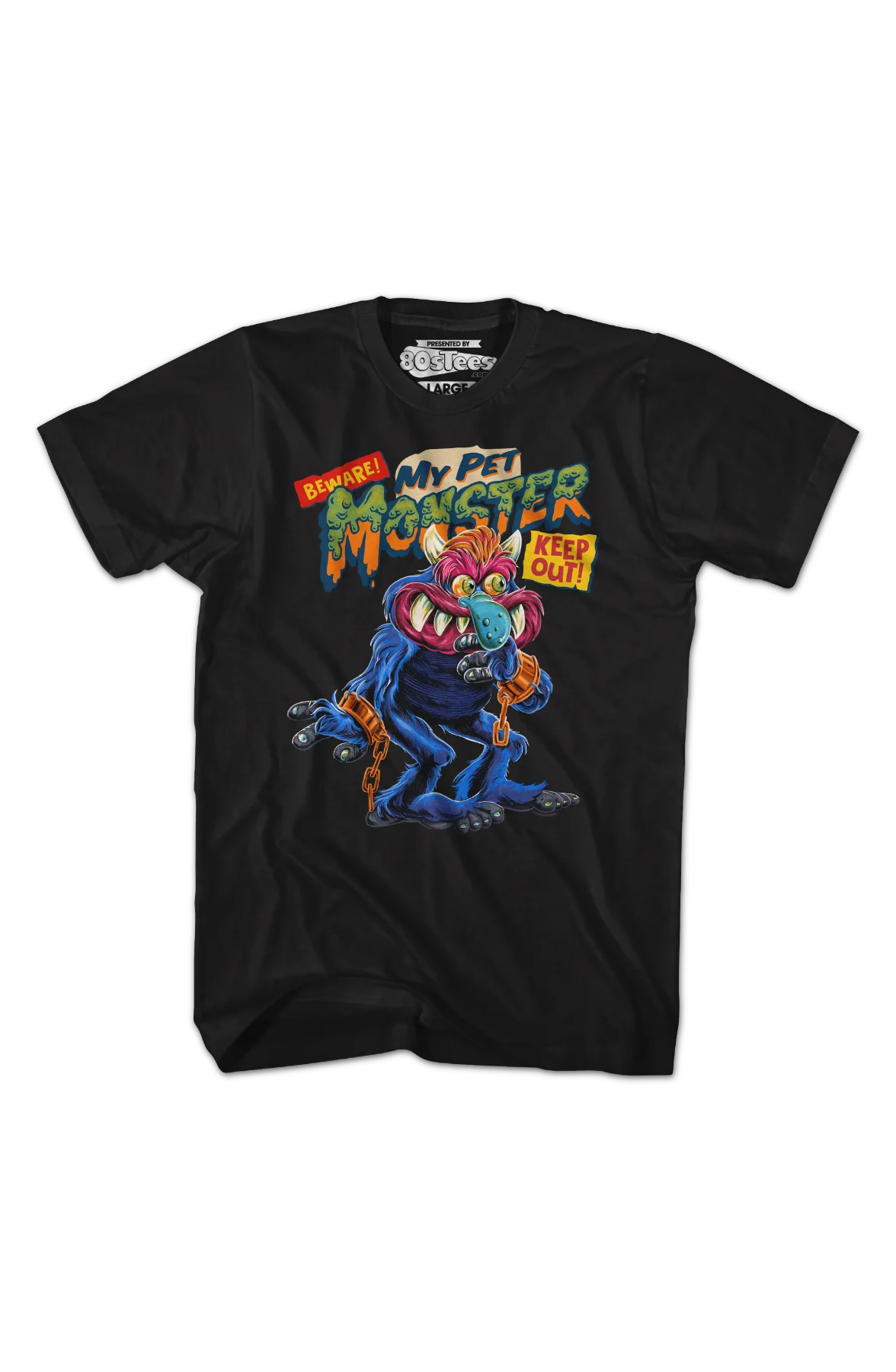 Beware My Pet Monster T-Shirt - Image 2