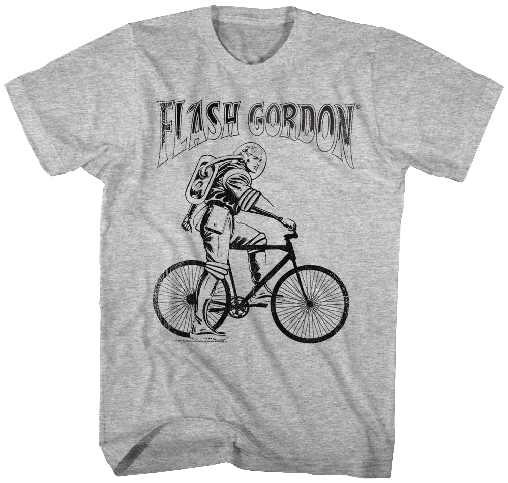 Bicycle Flash Gordon T-Shirt