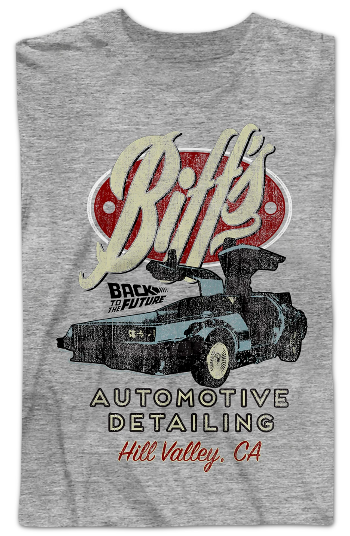 Biff's Automotive Detailing Back To The Future Long Sleeve Shirt - Image 2