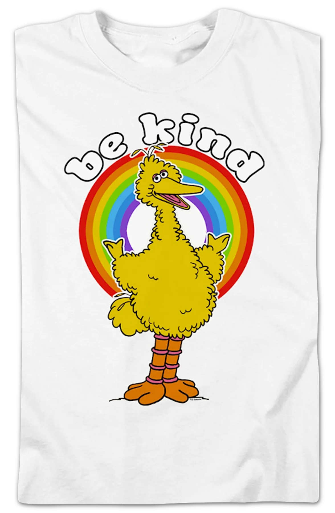 Big Bird Be Kind Sesame Street T-Shirt - Image 2
