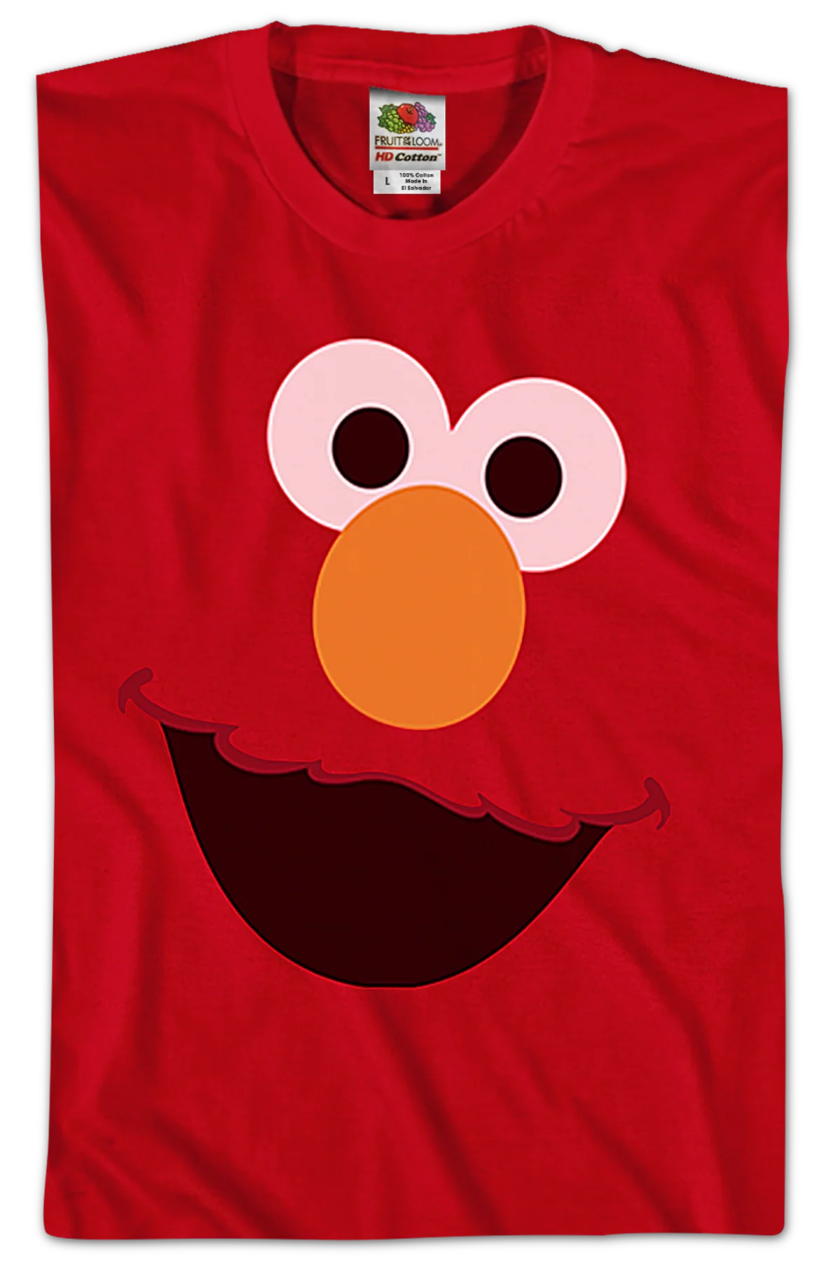 Big Elmo Face Sesame Street T-Shirt - Image 2