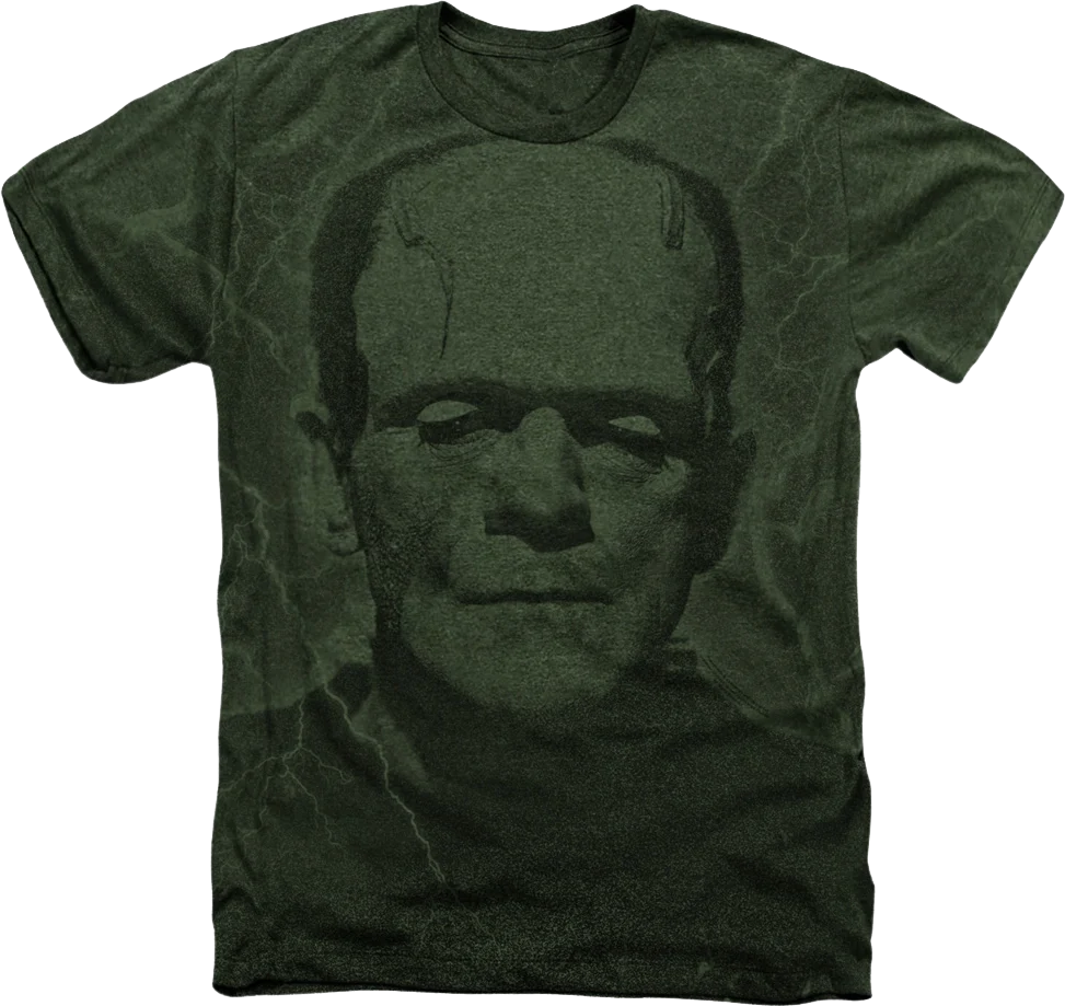 Big Print Frankenstein's Monster T-Shirt