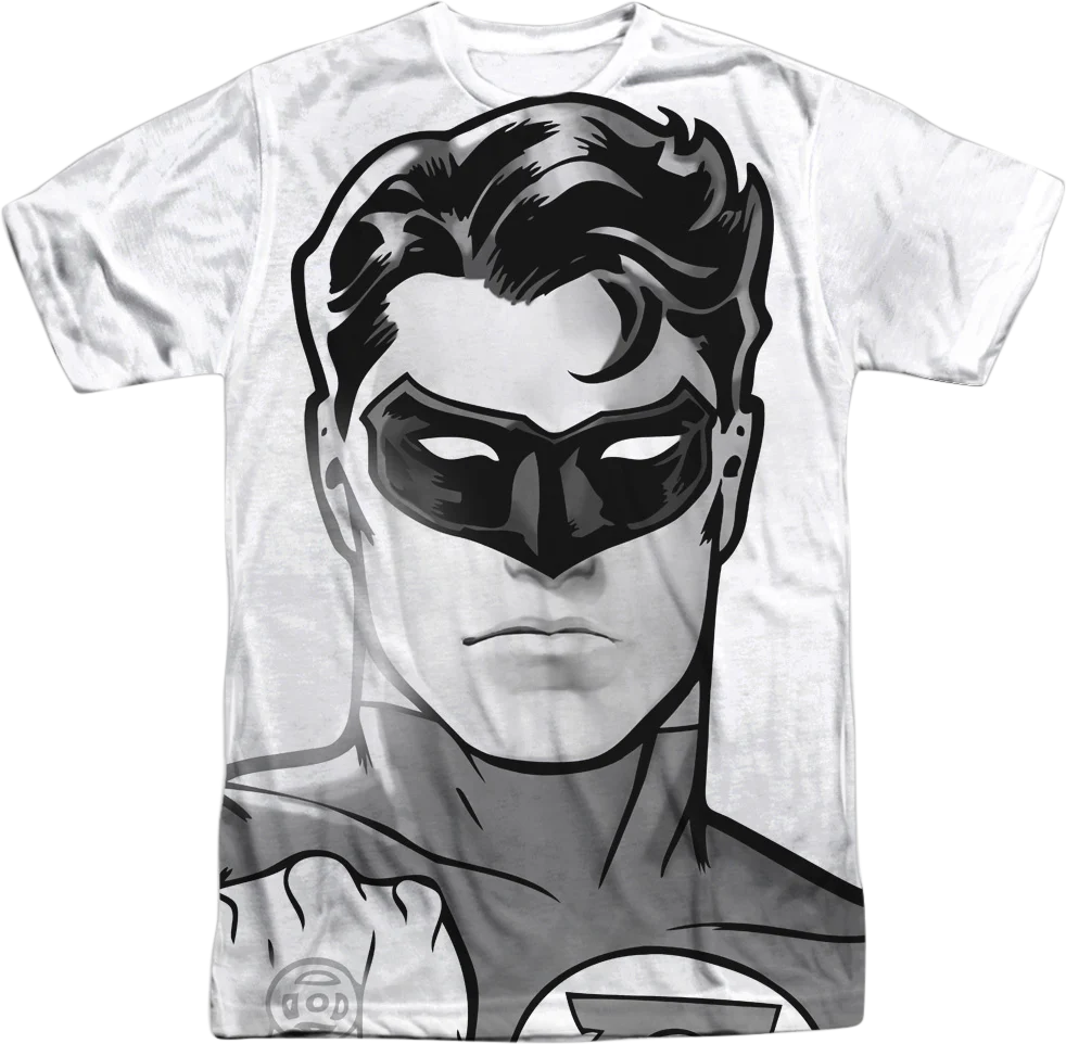 Big Print Green Lantern DC Comics T-Shirt