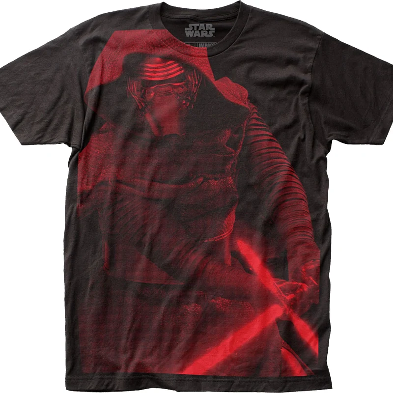 Big Print Kylo Ren Star Wars T-Shirt