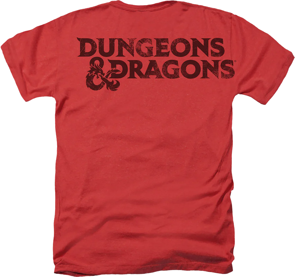 Big Print Logo Dungeons & Dragons T-Shirt - Image 3